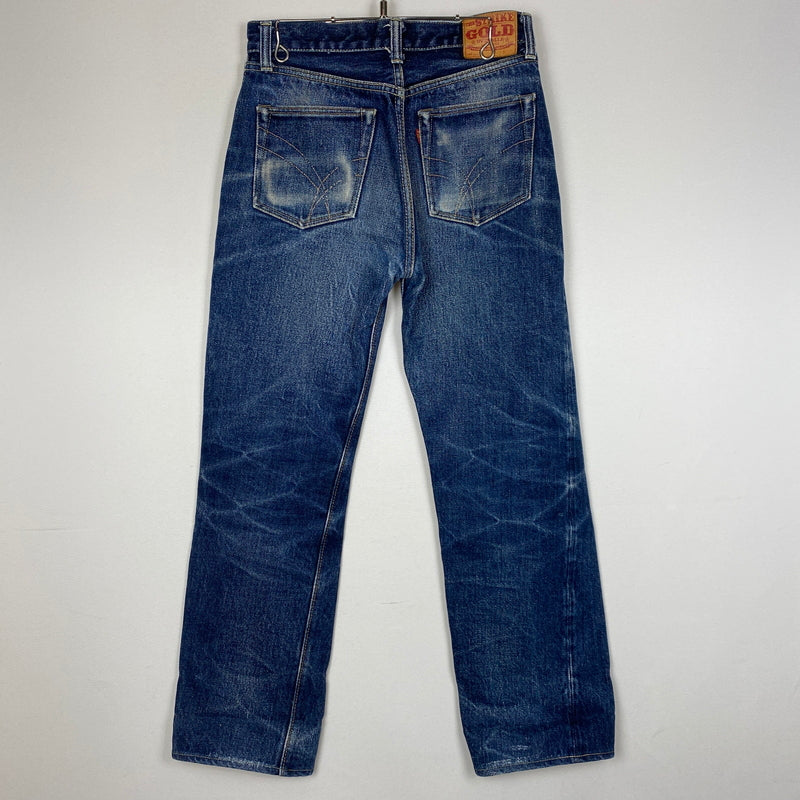 【中古品】【メンズ】 THE STRIKE GOLD ザ ストライク ゴールド DENIM PANT SG1103 デニム パンツ ボトムス ジーンズ 156-260821-sa -10-tei サイズ：W32 カラー：インディゴ 万代Net店