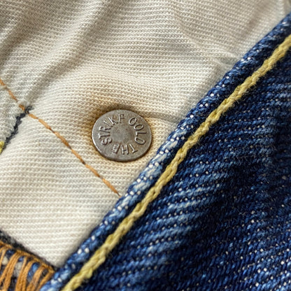 【中古品】【メンズ】 THE STRIKE GOLD ザ ストライク ゴールド DENIM PANT SG1103 デニム パンツ ボトムス ジーンズ 156-260821-sa -10-tei サイズ：W32 カラー：インディゴ 万代Net店