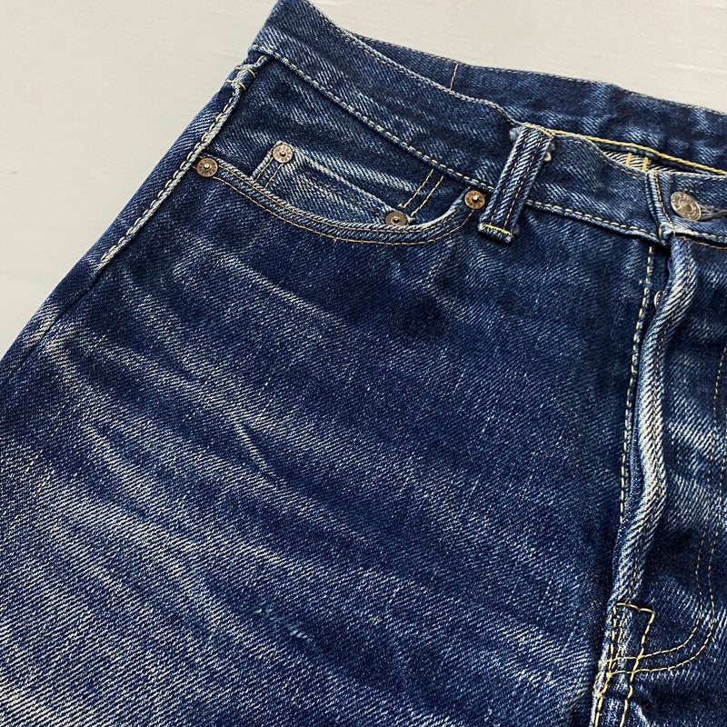 【中古品】【メンズ】 THE STRIKE GOLD ザ ストライク ゴールド DENIM PANT SG1103 デニム パンツ ボトムス ジーンズ 156-260821-sa -10-tei サイズ：W32 カラー：インディゴ 万代Net店