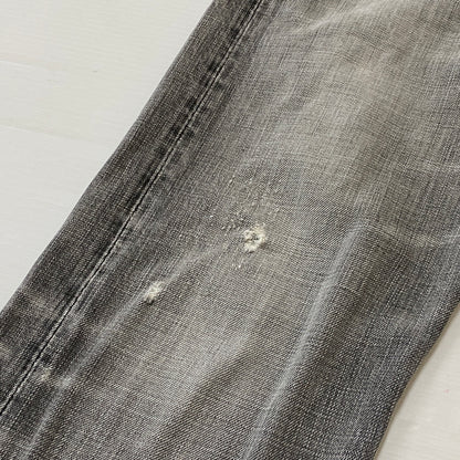 【現状渡し品】【メンズ】 HYSTERIC GLAMOUR ヒステリック グラマー STUDS DENIM スタッズ デニム ボトムス ジーンズ 151-260821-sa -11-tei サイズ：30 カラー：グレー 万代Net店