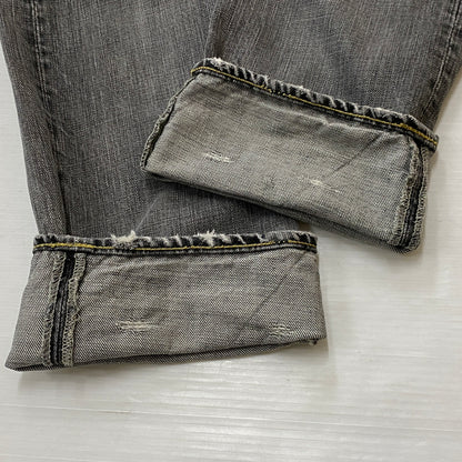 【現状渡し品】【メンズ】 HYSTERIC GLAMOUR ヒステリック グラマー STUDS DENIM スタッズ デニム ボトムス ジーンズ 151-260821-sa -11-tei サイズ：30 カラー：グレー 万代Net店