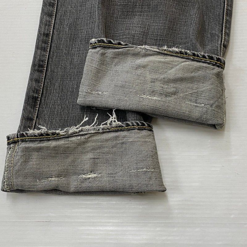 【現状渡し品】【メンズ】 HYSTERIC GLAMOUR ヒステリック グラマー STUDS DENIM スタッズ デニム ボトムス ジーンズ 151-260821-sa -11-tei サイズ：30 カラー：グレー 万代Net店