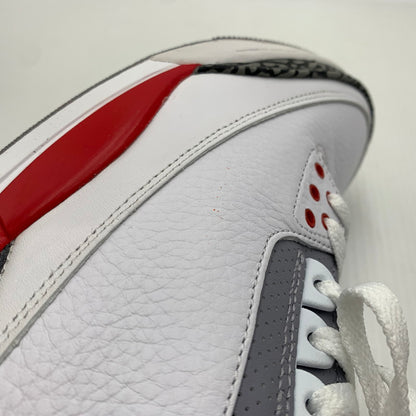 【中古品】【メンズ】 NIKE ナイキ AIR JORDAN 3 RETRO OG FIRE RED 2022 DN3707-160 エアジョーダン3 レトロ スニーカー 靴 シューズ 160-260823-ko-13-teih サイズ：28cm カラー：ホワイトレッド 万代Net店