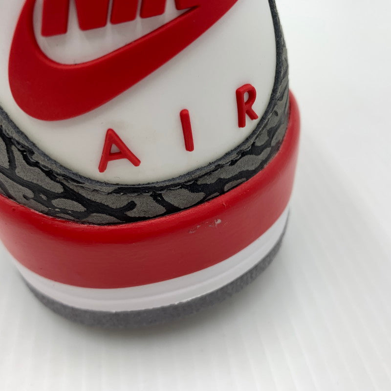 【中古品】【メンズ】 NIKE ナイキ AIR JORDAN 3 RETRO OG FIRE RED 2022 DN3707-160 エアジョーダン3 レトロ スニーカー 靴 シューズ 160-260823-ko-13-teih サイズ：28cm カラー：ホワイトレッド 万代Net店