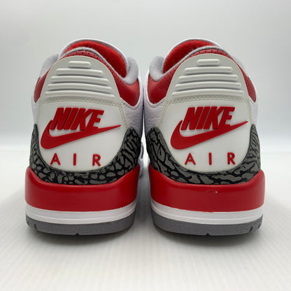 【中古品】【メンズ】 NIKE ナイキ AIR JORDAN 3 RETRO OG FIRE RED 2022 DN3707-160 エアジョーダン3 レトロ スニーカー 靴 シューズ 160-260823-ko-13-teih サイズ：28cm カラー：ホワイトレッド 万代Net店
