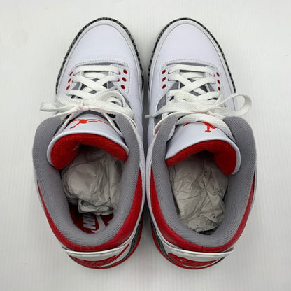 【中古品】【メンズ】 NIKE ナイキ AIR JORDAN 3 RETRO OG FIRE RED 2022 DN3707-160 エアジョーダン3 レトロ スニーカー 靴 シューズ 160-260823-ko-13-teih サイズ：28cm カラー：ホワイトレッド 万代Net店