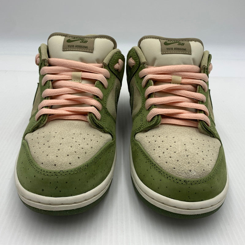 【中古品】【メンズ】 YUTO HORIGOME 堀米雄斗 × NIKE SB ナイキエスビー 別注 コラボ DUNK LOW MATCHA HF8022-300 ダンク ロー スニーカー 靴 シューズ 160-260823-ko-11-teih サイズ：27.5cm カラー：グリーン 万代Net店