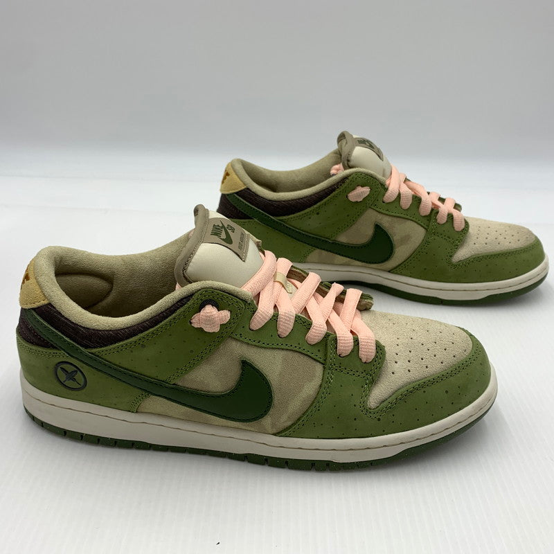 【中古品】【メンズ】 YUTO HORIGOME 堀米雄斗 × NIKE SB ナイキエスビー 別注 コラボ DUNK LOW MATCHA HF8022-300 ダンク ロー スニーカー 靴 シューズ 160-260823-ko-11-teih サイズ：27.5cm カラー：グリーン 万代Net店