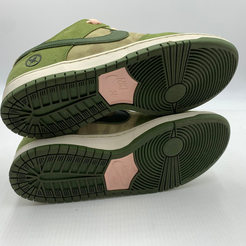 【中古品】【メンズ】 YUTO HORIGOME 堀米雄斗 × NIKE SB ナイキエスビー 別注 コラボ DUNK LOW MATCHA HF8022-300 ダンク ロー スニーカー 靴 シューズ 160-260823-ko-11-teih サイズ：27.5cm カラー：グリーン 万代Net店