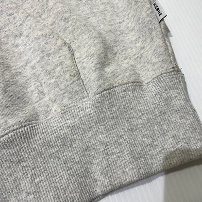 【中古品】【メンズ】 KEBOZ ケボズ × 山岡家 別注コラボ LOGO SWEAT HOODIE ロゴ スウェット フーディー 長袖 トップス プルオーバーパーカー 142-260820-yo-04-teih サイズ：M カラー：グレー 万代Net店
