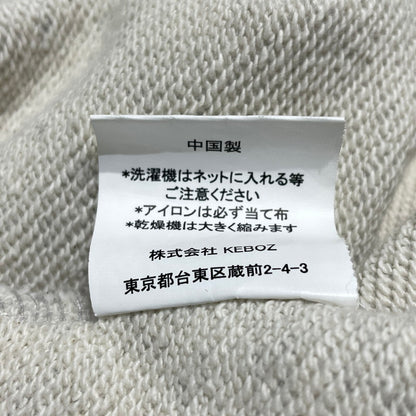 【中古品】【メンズ】 KEBOZ ケボズ × 山岡家 別注コラボ LOGO SWEAT HOODIE ロゴ スウェット フーディー 長袖 トップス プルオーバーパーカー 142-260820-yo-04-teih サイズ：M カラー：グレー 万代Net店