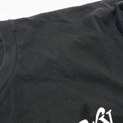 【中古品】【メンズ】 HUMANMADE ヒューマンメイド × GIRLS DONT CRY ガールズドントクライ 別注 コラボ S/S LOGO TEE ショートスリーブ ロゴ Tシャツ 半袖 トップス 142-260820-yo-01-teih サイズ：XL カラー：ブラック 万代Net店