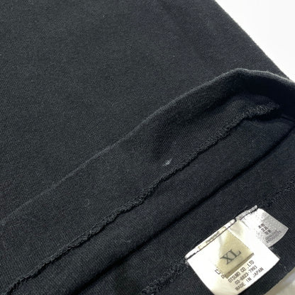 【中古品】【メンズ】 HUMANMADE ヒューマンメイド × GIRLS DONT CRY ガールズドントクライ 別注 コラボ S/S LOGO TEE ショートスリーブ ロゴ Tシャツ 半袖 トップス 142-260820-yo-01-teih サイズ：XL カラー：ブラック 万代Net店