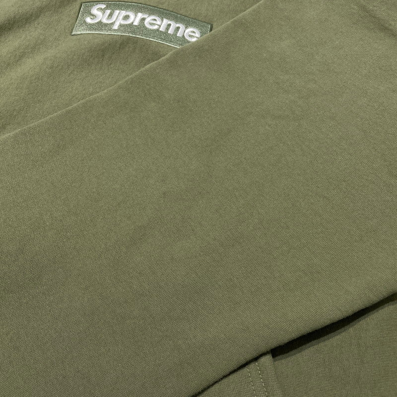 【中古品】【メンズ】 SUPREME シュプリーム 25AW BOXLOGO HOODED SWEATSHIRT ボックスロゴ フーデッド スウェットシャツ 長袖 トップス プルオーバーパーカー 149-260820-yo-05-teih サイズ：XXL カラー：モスグリーン 万代Net店