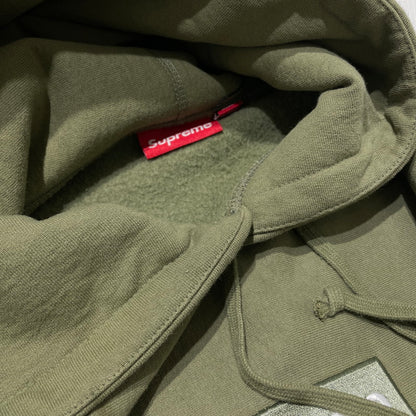 【中古品】【メンズ】 SUPREME シュプリーム 25AW BOXLOGO HOODED SWEATSHIRT ボックスロゴ フーデッド スウェットシャツ 長袖 トップス プルオーバーパーカー 149-260820-yo-05-teih サイズ：XXL カラー：モスグリーン 万代Net店