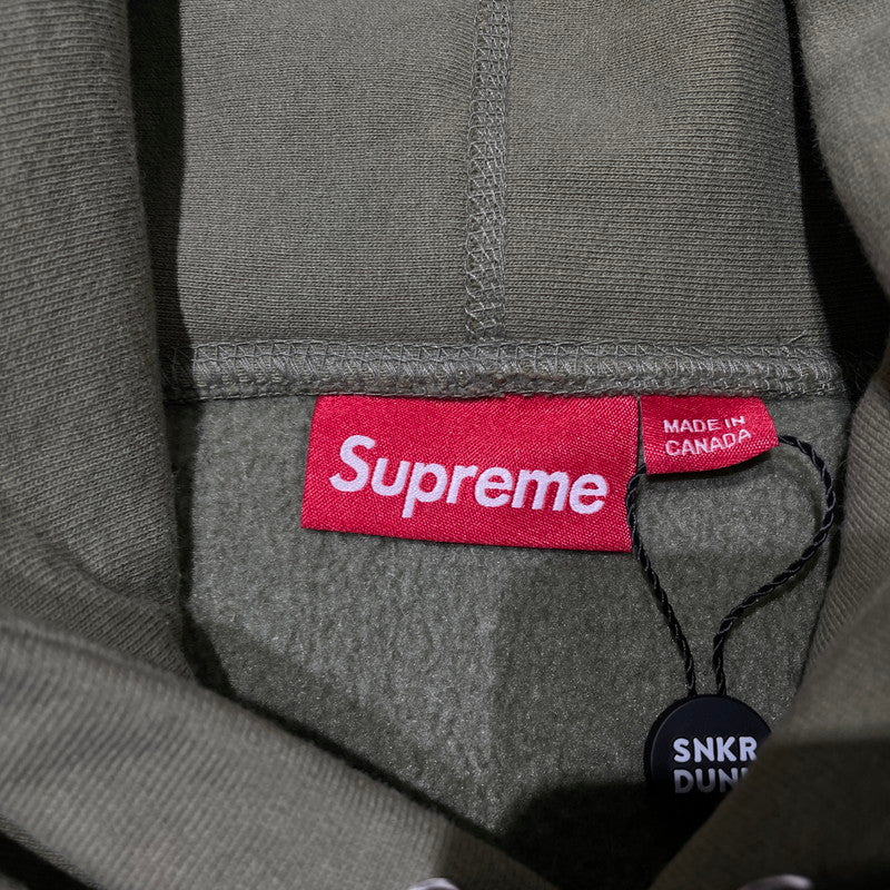 【中古品】【メンズ】 SUPREME シュプリーム 25AW BOXLOGO HOODED SWEATSHIRT ボックスロゴ フーデッド スウェットシャツ 長袖 トップス プルオーバーパーカー 149-260820-yo-05-teih サイズ：XXL カラー：モスグリーン 万代Net店