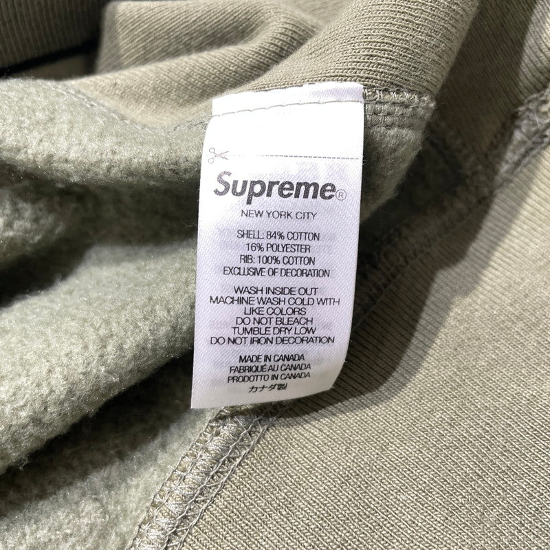 【中古品】【メンズ】 SUPREME シュプリーム 25AW BOXLOGO HOODED SWEATSHIRT ボックスロゴ フーデッド スウェットシャツ 長袖 トップス プルオーバーパーカー 149-260820-yo-05-teih サイズ：XXL カラー：モスグリーン 万代Net店