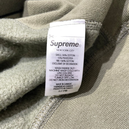 【中古品】【メンズ】 SUPREME シュプリーム 25AW BOXLOGO HOODED SWEATSHIRT ボックスロゴ フーデッド スウェットシャツ 長袖 トップス プルオーバーパーカー 149-260820-yo-05-teih サイズ：XXL カラー：モスグリーン 万代Net店
