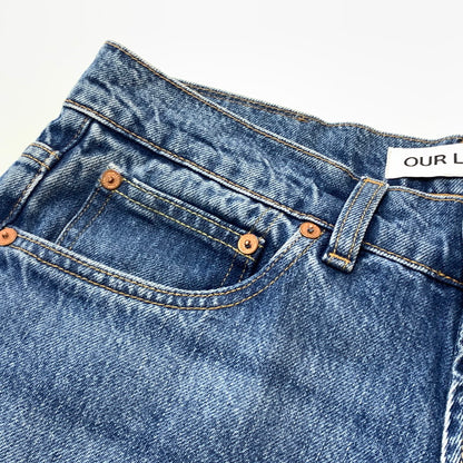 【中古品】【メンズ】 OURLEGACY アワー レガシー THIRD CUT SHELLY WASH M4255TS サード カット シェルリー ウォッシュ ボトムス ジーンズ デニム 152-260820-sa-14-tei サイズ：28 カラー：インディゴ 万代Net店
