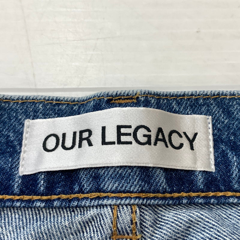 【中古品】【メンズ】 OURLEGACY アワー レガシー THIRD CUT SHELLY WASH M4255TS サード カット シェルリー ウォッシュ ボトムス ジーンズ デニム 152-260820-sa-14-tei サイズ：28 カラー：インディゴ 万代Net店