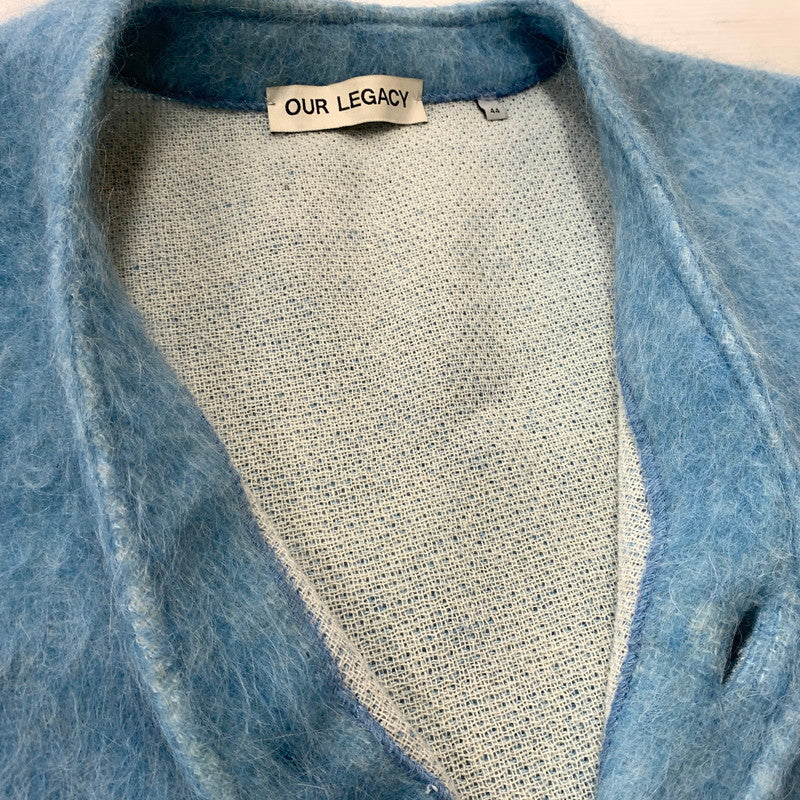 【中古品】【メンズ】 OURLEGACY アワー レガシー 22SS BABY BLUE MOHAIR M4206CBBM 22春夏 ベイビー ブルー モヘア トップス 141-260820-sa-04-tei サイズ：44 カラー：ブルー系 万代Net店