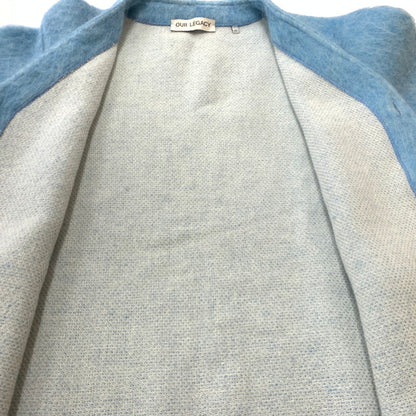 【中古品】【メンズ】 OURLEGACY アワー レガシー 22SS BABY BLUE MOHAIR M4206CBBM 22春夏 ベイビー ブルー モヘア トップス 141-260820-sa-04-tei サイズ：44 カラー：ブルー系 万代Net店