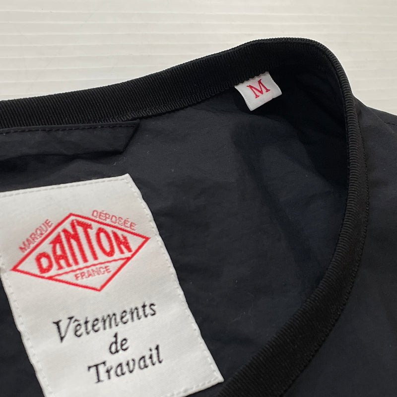 【中古品】【メンズ】 DANTON ダントン NOCOLLAR JACKET DT-A0280 ノーカラージャケット アウター 147-260830-sa-13-tei サイズ：M カラー：ブラック 万代Net店