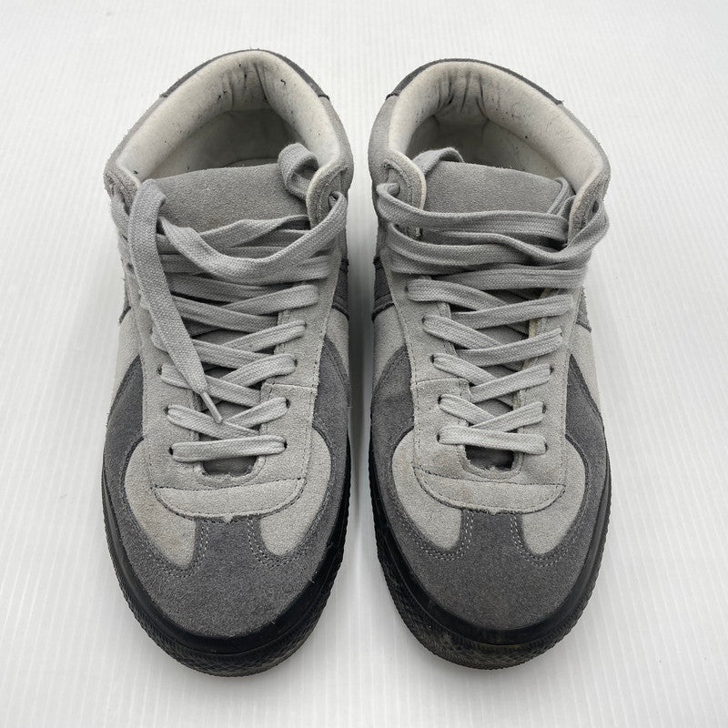 【中古品】【メンズ】 Graphpaper グラフペーパー × REPRODUCTION OF FOUND リプロダクションオブファウンド 別注コラボ GERMAN MILITARY TRAINER ジャーマン ミリタリートレーナー スニーカー 靴 162-260923-ss-01-teih サイズ：42 箱付き カラー：グレー 万代Net店