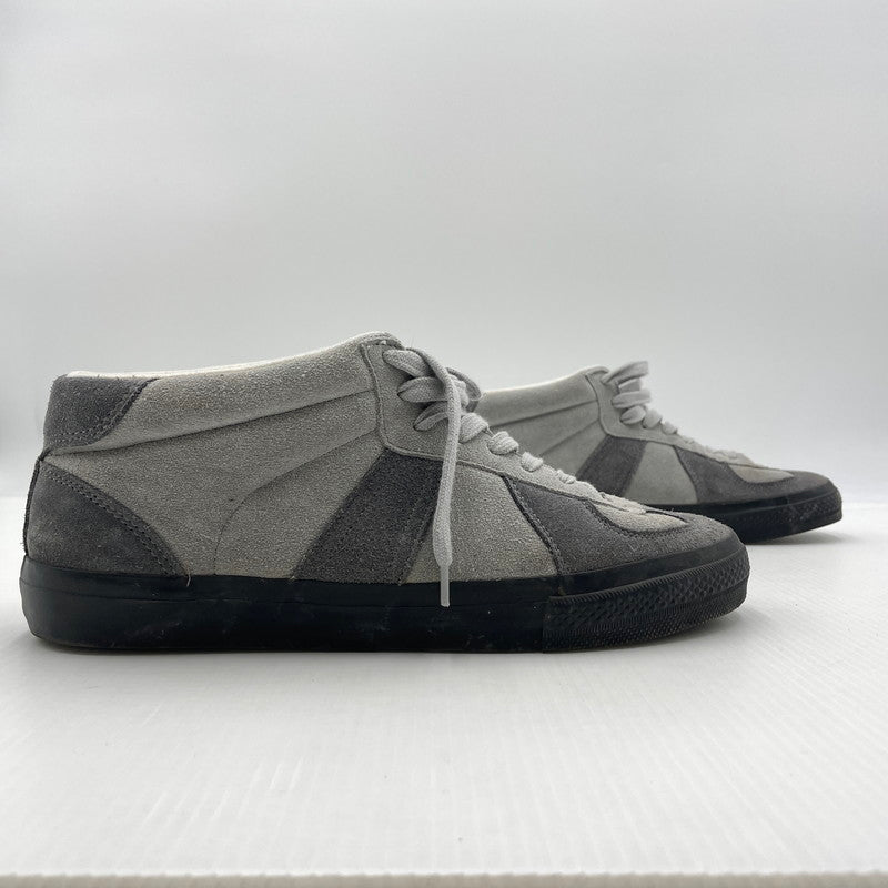 【中古品】【メンズ】 Graphpaper グラフペーパー × REPRODUCTION OF FOUND リプロダクションオブファウンド 別注コラボ GERMAN MILITARY TRAINER ジャーマン ミリタリートレーナー スニーカー 靴 162-260923-ss-01-teih サイズ：42 箱付き カラー：グレー 万代Net店