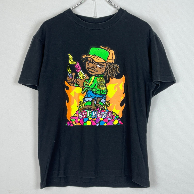 【中古品】【メンズ】 SUPREME シュプリーム 19SS MOLOTOV KID TEE 2019年春夏 モロトフ キッド ティー 半袖 トップス 149-260830-sa-04-tei サイズ：S カラー：ブラック 万代Net店