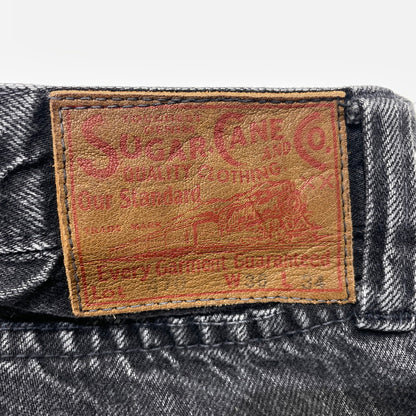 【中古品】【メンズ】 SUGAR CANE シュガーケーン LOT470 BLACK DENIM PANTS ブラック デニムパンツ ボトムス ジーンズ 156-260820-yo-08-teih サイズ：W36L34 カラー：ブラック 万代Net店