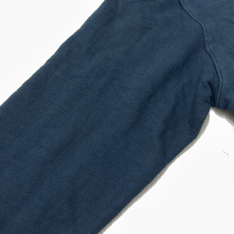 【中古品】【メンズ】 LEH レー COTTON LINEN HOODIE コットン リネン 後付けパーカー 長袖 トップス 140-260820-yo-03-teih サイズ：S カラー：ネイビー 万代Net店
