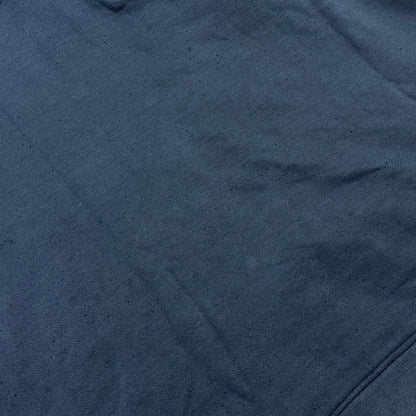 【中古品】【メンズ】 LEH レー COTTON LINEN HOODIE コットン リネン 後付けパーカー 長袖 トップス 140-260820-yo-03-teih サイズ：S カラー：ネイビー 万代Net店