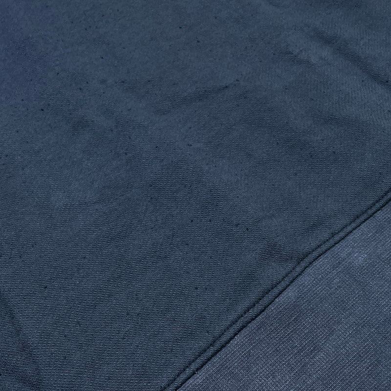 【中古品】【メンズ】 LEH レー COTTON LINEN HOODIE コットン リネン 後付けパーカー 長袖 トップス 140-260820-yo-03-teih サイズ：S カラー：ネイビー 万代Net店