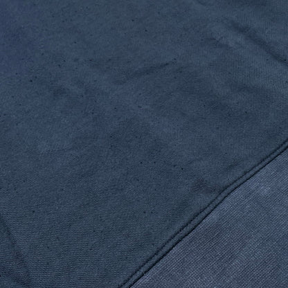 【中古品】【メンズ】 LEH レー COTTON LINEN HOODIE コットン リネン 後付けパーカー 長袖 トップス 140-260820-yo-03-teih サイズ：S カラー：ネイビー 万代Net店