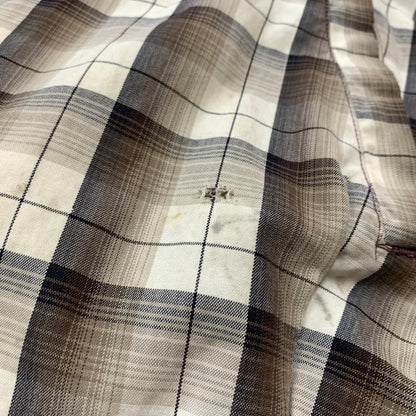 【ジャンク品】【メンズ】 UNKNOWN OMBRE CHECK JACKET CONMAR ZIPPER VINTAGE オンブレ チェックジャケット ライトアウター ヴィンテージ コンマージッパー 147-260823-ko-05-teih サイズ：不明 カラー：チェック 万代Net店