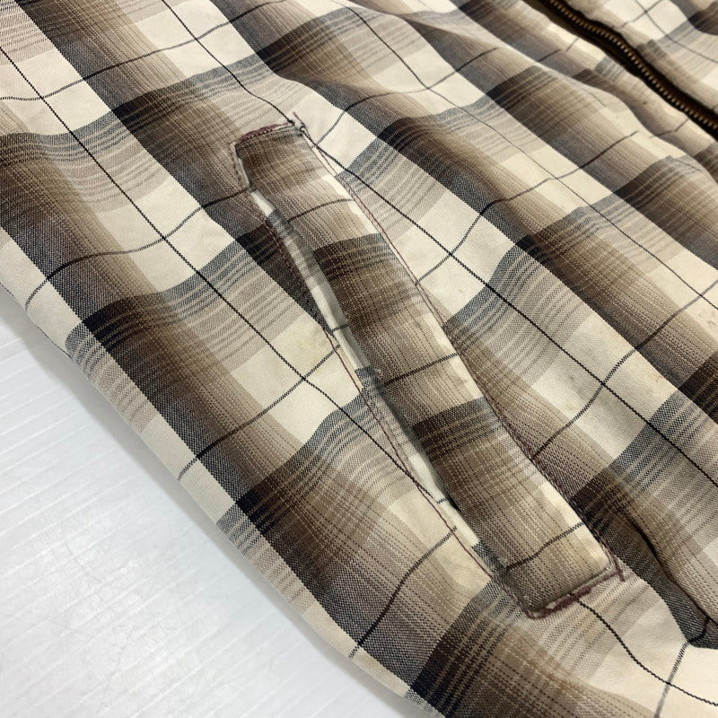 【ジャンク品】【メンズ】 UNKNOWN OMBRE CHECK JACKET CONMAR ZIPPER VINTAGE オンブレ チェックジャケット ライトアウター ヴィンテージ コンマージッパー 147-260823-ko-05-teih サイズ：不明 カラー：チェック 万代Net店