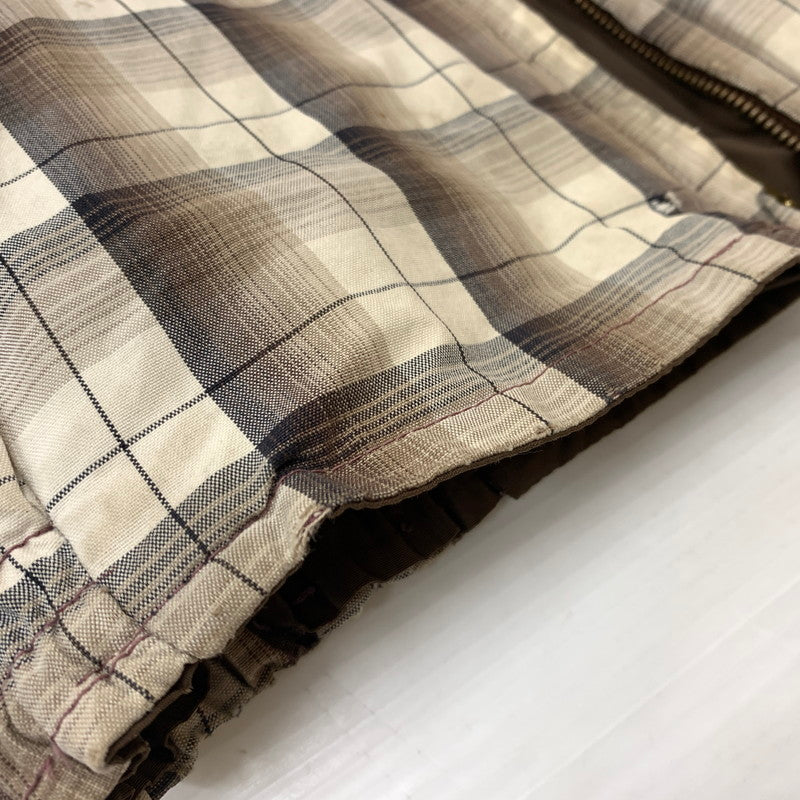 【ジャンク品】【メンズ】 UNKNOWN OMBRE CHECK JACKET CONMAR ZIPPER VINTAGE オンブレ チェックジャケット ライトアウター ヴィンテージ コンマージッパー 147-260823-ko-05-teih サイズ：不明 カラー：チェック 万代Net店