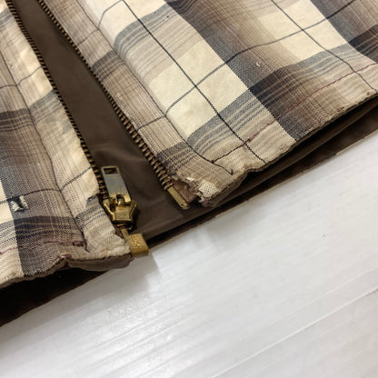 【ジャンク品】【メンズ】 UNKNOWN OMBRE CHECK JACKET CONMAR ZIPPER VINTAGE オンブレ チェックジャケット ライトアウター ヴィンテージ コンマージッパー 147-260823-ko-05-teih サイズ：不明 カラー：チェック 万代Net店