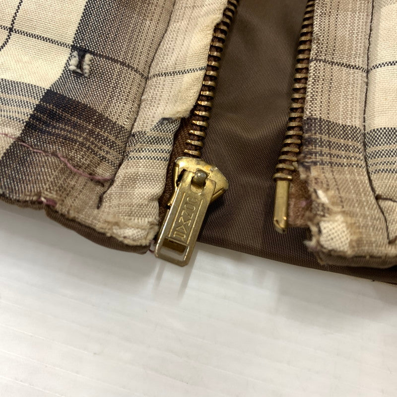 【ジャンク品】【メンズ】 UNKNOWN OMBRE CHECK JACKET CONMAR ZIPPER VINTAGE オンブレ チェックジャケット ライトアウター ヴィンテージ コンマージッパー 147-260823-ko-05-teih サイズ：不明 カラー：チェック 万代Net店