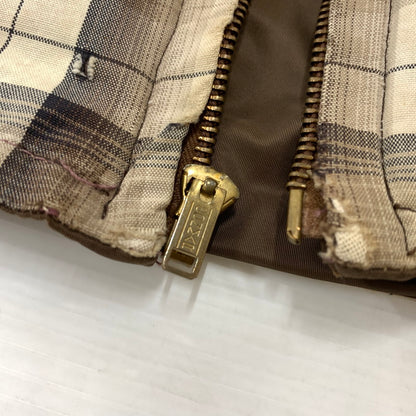 【ジャンク品】【メンズ】 UNKNOWN OMBRE CHECK JACKET CONMAR ZIPPER VINTAGE オンブレ チェックジャケット ライトアウター ヴィンテージ コンマージッパー 147-260823-ko-05-teih サイズ：不明 カラー：チェック 万代Net店