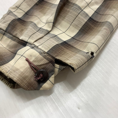【ジャンク品】【メンズ】 UNKNOWN OMBRE CHECK JACKET CONMAR ZIPPER VINTAGE オンブレ チェックジャケット ライトアウター ヴィンテージ コンマージッパー 147-260823-ko-05-teih サイズ：不明 カラー：チェック 万代Net店
