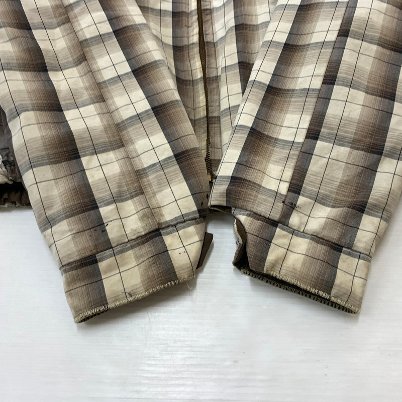 【ジャンク品】【メンズ】 UNKNOWN OMBRE CHECK JACKET CONMAR ZIPPER VINTAGE オンブレ チェックジャケット ライトアウター ヴィンテージ コンマージッパー 147-260823-ko-05-teih サイズ：不明 カラー：チェック 万代Net店