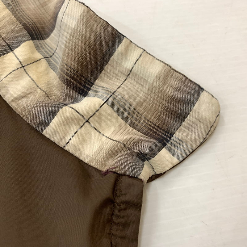【ジャンク品】【メンズ】 UNKNOWN OMBRE CHECK JACKET CONMAR ZIPPER VINTAGE オンブレ チェックジャケット ライトアウター ヴィンテージ コンマージッパー 147-260823-ko-05-teih サイズ：不明 カラー：チェック 万代Net店