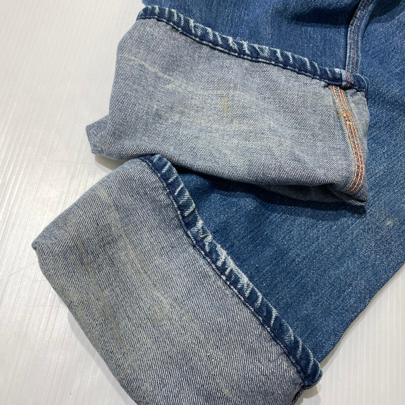 【現状渡し品】【メンズ】 BIGMAC ビッグマック ～70's DENIM PAINTER PANTS VINTAGE ～70年代 デニム ペインターパンツ ボトムス 156-260820-yo-07-teih サイズ：不明 カラー：インディゴ 万代Net店