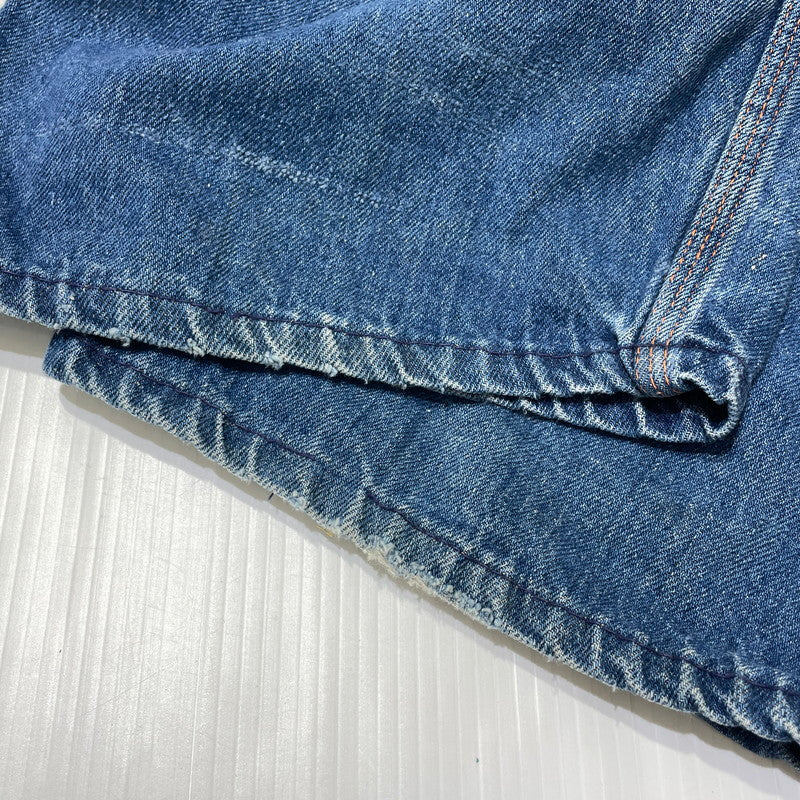 【現状渡し品】【メンズ】 BIGMAC ビッグマック ～70's DENIM PAINTER PANTS VINTAGE ～70年代 デニム ペインターパンツ ボトムス 156-260820-yo-07-teih サイズ：不明 カラー：インディゴ 万代Net店
