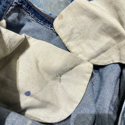 【現状渡し品】【メンズ】 BIGMAC ビッグマック ～70's DENIM PAINTER PANTS VINTAGE ～70年代 デニム ペインターパンツ ボトムス 156-260820-yo-07-teih サイズ：不明 カラー：インディゴ 万代Net店