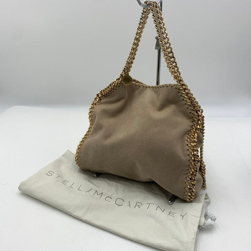 【中古品】【レディース】 Stella McArtney ステラマッカートニー 371223 W9355 AU19 ファラベラ ミニ チェーン トートバッグ 2WAY ショルダーバッグ カバン 188-260823-ko-17-teih カラー：ベージュ系 万代Net店