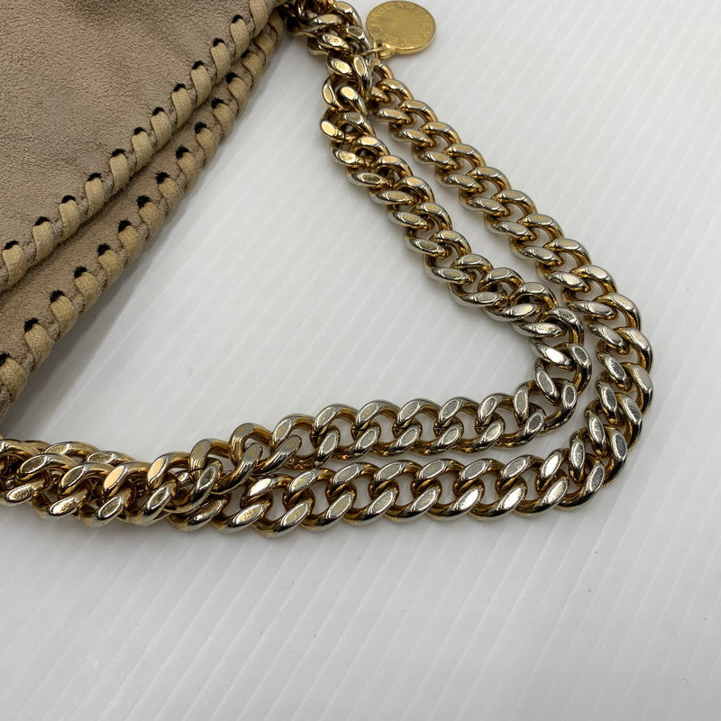 【中古品】【レディース】 Stella McArtney ステラマッカートニー 371223 W9355 AU19 ファラベラ ミニ チェーン トートバッグ 2WAY ショルダーバッグ カバン 188-260823-ko-17-teih カラー：ベージュ系 万代Net店