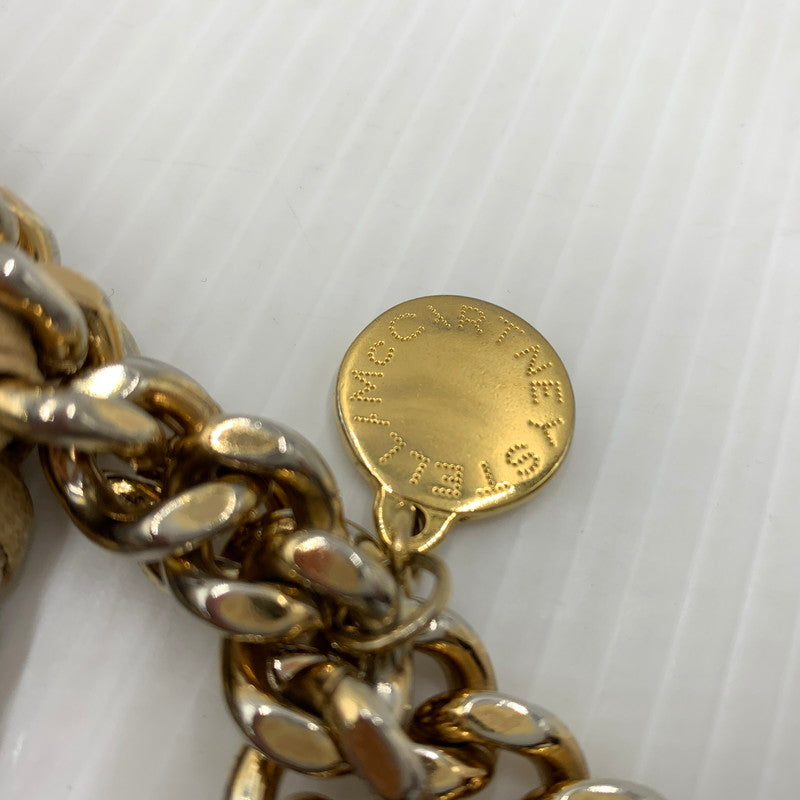【中古品】【レディース】 Stella McArtney ステラマッカートニー 371223 W9355 AU19 ファラベラ ミニ チェーン トートバッグ 2WAY ショルダーバッグ カバン 188-260823-ko-17-teih カラー：ベージュ系 万代Net店